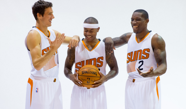 Isaiah Thomas says the Suns are a close-knit team.  (USATSI)