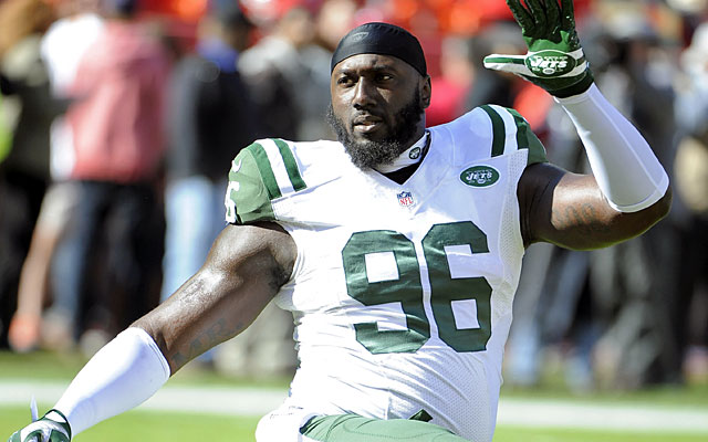 Muhammad Wilkerson suffered a toe injury against the Bills.  (USATSI)