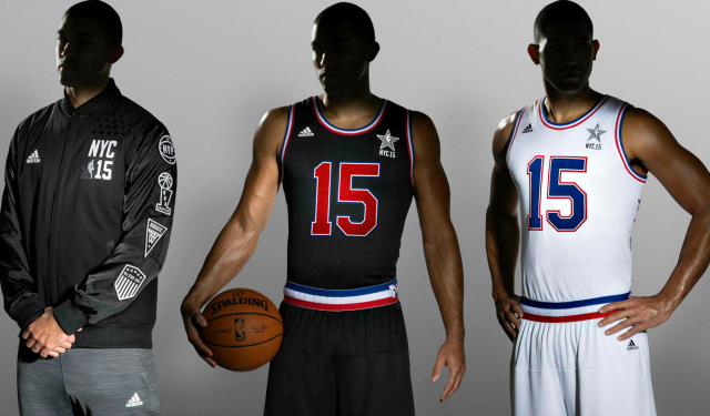 PHOTOS: NBA reveals 2015 All-Star uniforms 