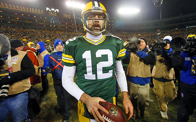 Aaron Rodgers is set to make his 100th career start.  (USATSI)