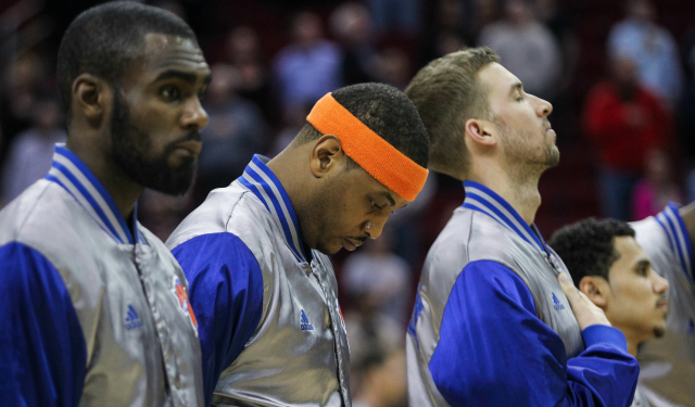 The Knicks have some problems, to put it lightly.  (USATSI)