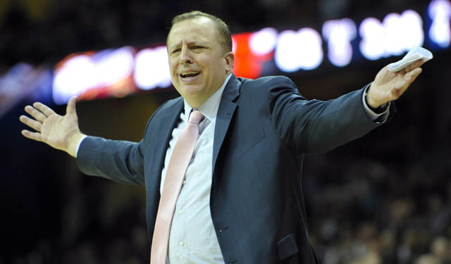 Could the Knicks be eyeing Tom Thibodeau as their next guy? (USATSI)