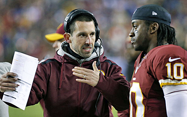 Washington Redskins coordinator Kyle Shanahan reportedly ready to leave dad  after the season