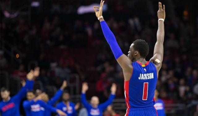 Reggie Jackson leads the Pistons.  (USATSI)