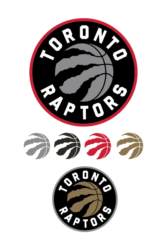PHOTO: Raptors officially unveil new logo - CBSSports.com