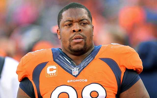 Terrance Knighton says the Broncos will hoist the Lombardi in the end. (USATSI)