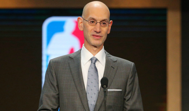 Adam Silver doesn't love that the Sixers have lost all but one game. (USATSI)