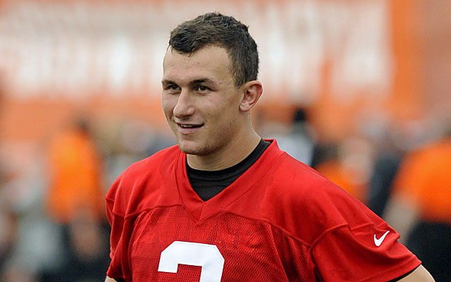 Johnny Manziel's performances on the field and in practice has some ready to hit the panic button. (Getty)