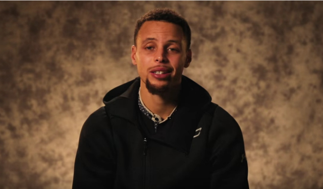 Stephen Curry speaks about gun violence. (Everytown for Gun Safety)