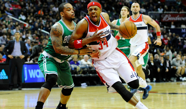 Paul Pierce is nearing the end of his playing career.  (USATSI)