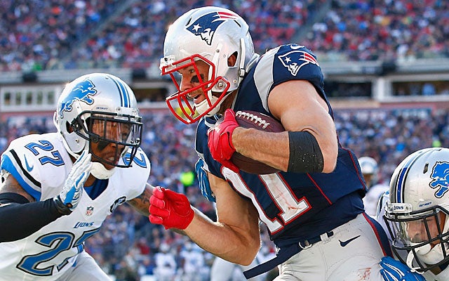 Julian Edelman can still cash in if the Patriots reach the title game.     (Getty Images)