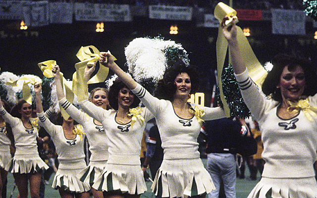 The Philadelphia Eagles cheerleaders, circa 1981.