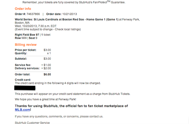 StubHub Emails, Sales & Deals - Page 1