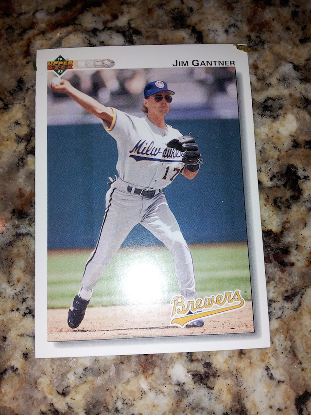 Jim Gantner Baseball Cards