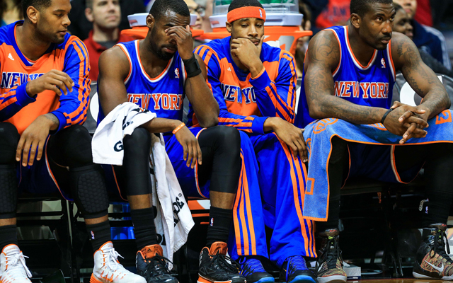 Everything has gone wrong for the Knicks this season. (USATSI)