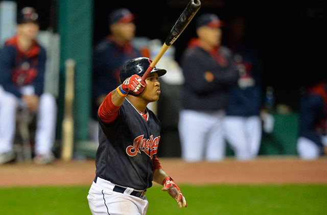 WATCH: Jose Ramirez bat flip angers Twins dugout 