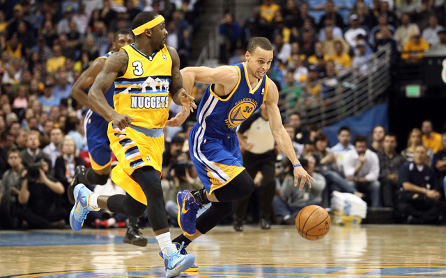 Steph Curry dominated Tuesday night.    (Getty Images)