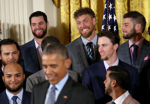 President Obama met Washington Nationals' racing presidents