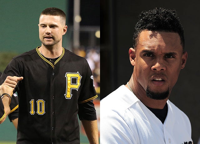 Carlos Gomez and Jordy Mercer