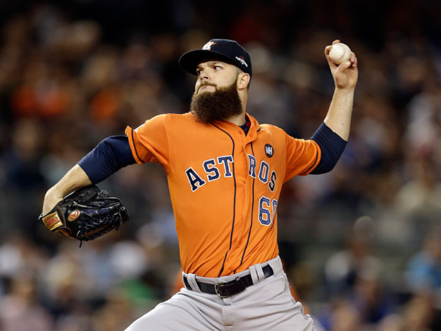 Dallas Keuchel shut the Yankees down on short rest in the wild-card game.