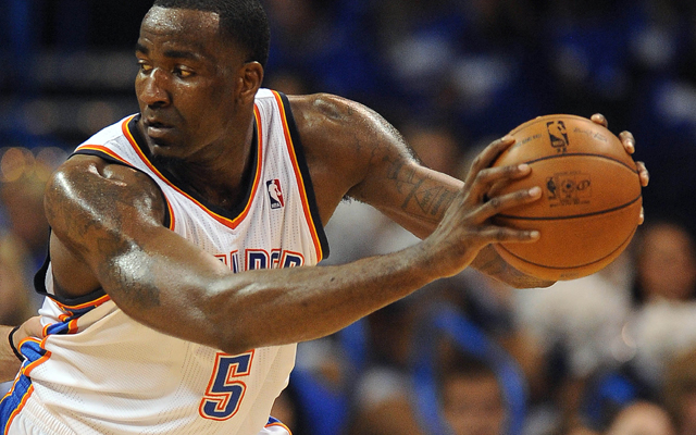 Kendrick Perkins isn't ready to give the Celtics credit despite