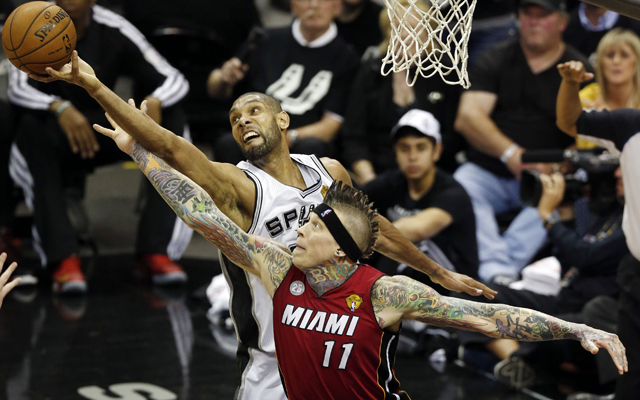 Chris Andersen has a lot of tattoos. Like, a lot.   (USATSI)