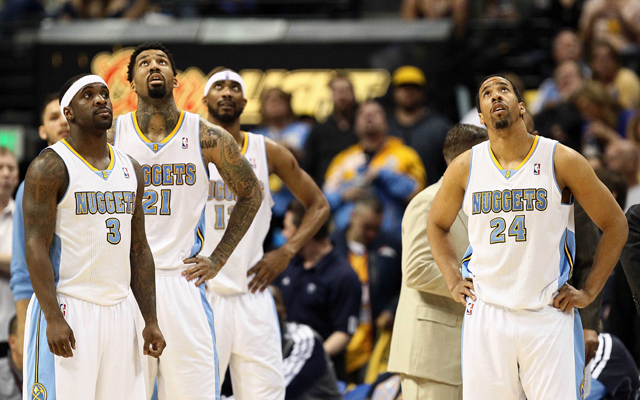 denver nuggets roster 2012