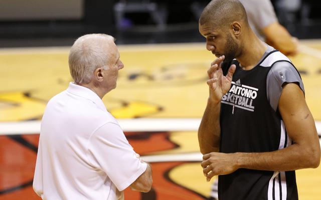 No big speeches, just two men working together on the edge of greatness.   (USATSI)