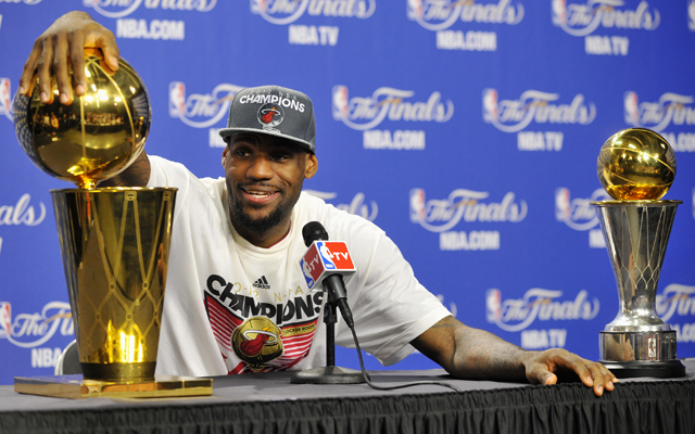 Top Moments: LeBron James wins his first championship in 2012