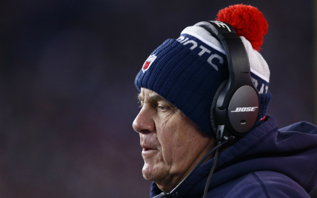Bill Belichick and the Pats can clinch the AFC East in Week 12. (USATSI)