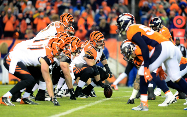 Do the Bengals have the best offensive line in football? (USATSI)