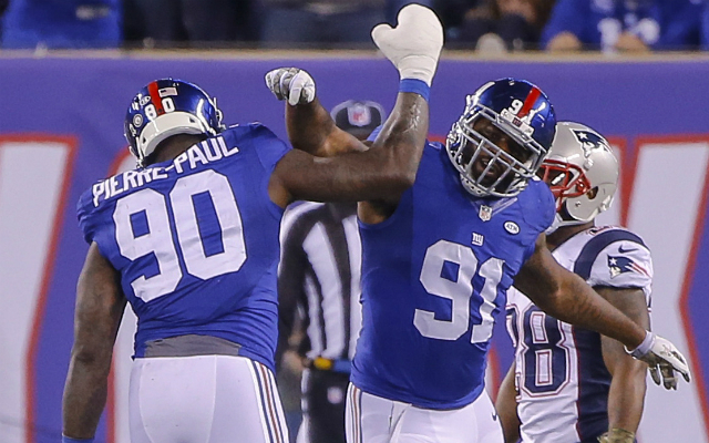 The Giants could upgrade the defensive line with Pierre-Paul and Ayers reaching free agency. (USATSI)