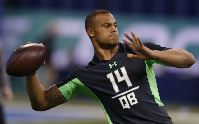 Could Dak Prescott be Tony Romo's future backup? (USATSI)