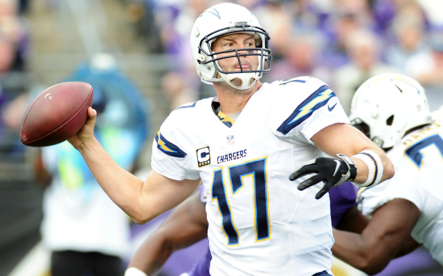 It'll be on Philip Rivers to make plays for the Chargers. (USATSI)