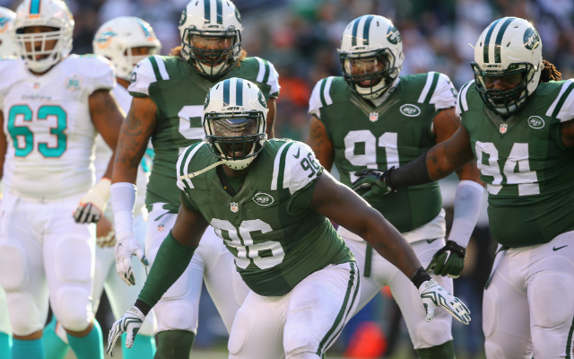 The Jets' defensive line is the stuff of nightmares. (USATSI)