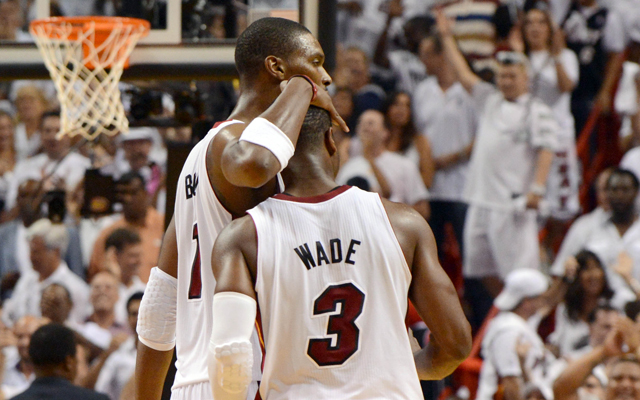 Bosh and Wade will play Game 1.   (USATSI)