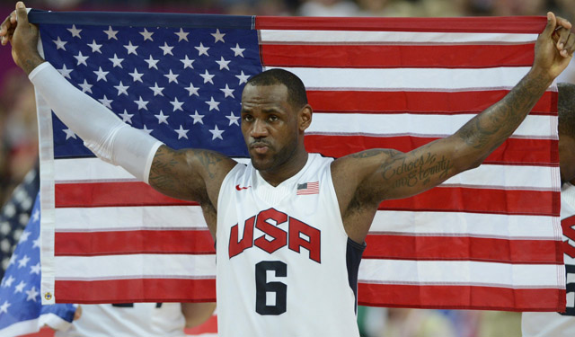 lebron james usa basketball