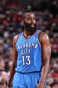 James Harden Says He S 100 Percent Sure He S Staying In Okc Kind Of Cbssports Com