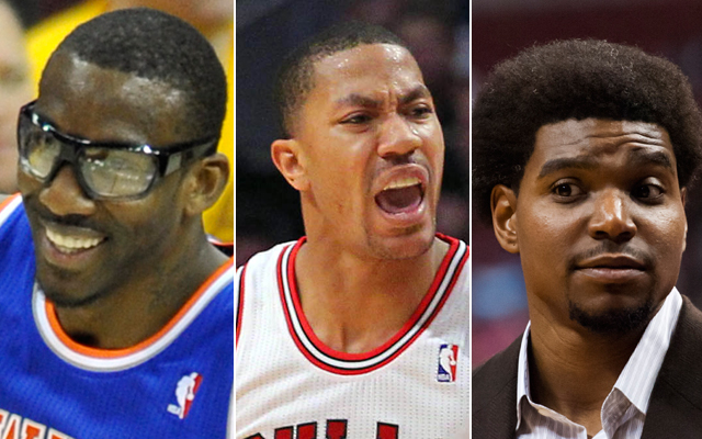 Stoudemire, Rose, and Bynum will all have different battles in training camp. (USATSI)