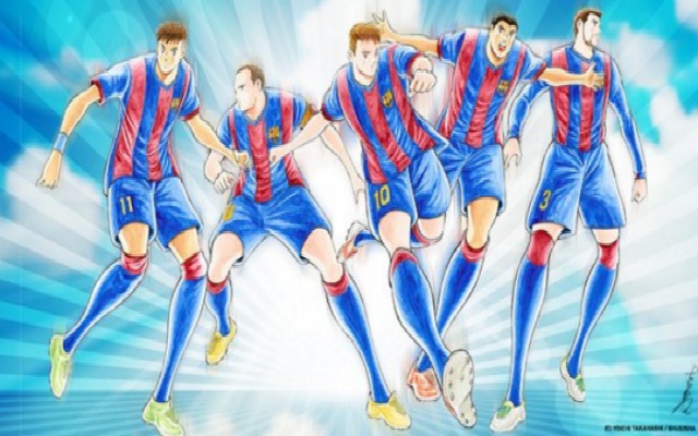Fat old Messi anime