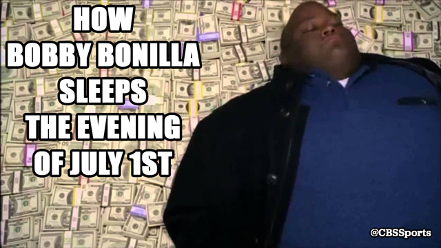 MLB Memes - Another Happy Bobby Bonilla Day to Bobby and everyone who isn't  a #Mets fan 💯🤣