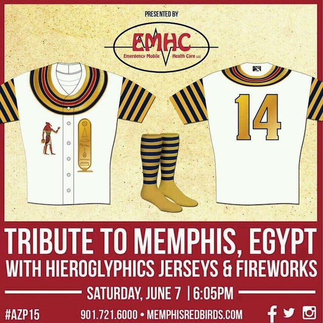 Cardinals' Triple-A affiliate to sport 'ancient Egypt' uniforms 