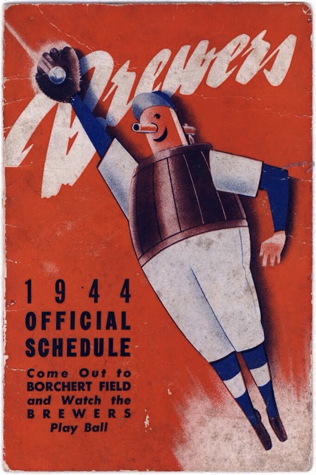 mascot barrel man brewers