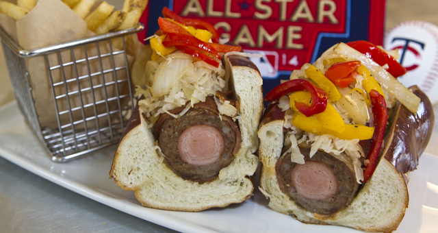 baseball game website with hot dog game