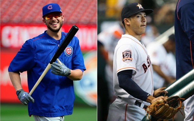 Cubs' Bryant, Astros' Correa voted top MLB rookies