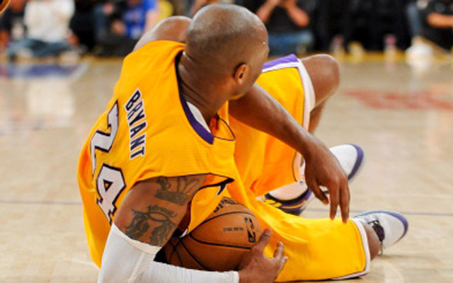 Kobe Bryant is still recovering from surgery to repair his ankle. (USATSI)