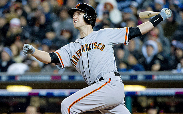 San Francisco Giants catcher Buster Posey voted National League MVP