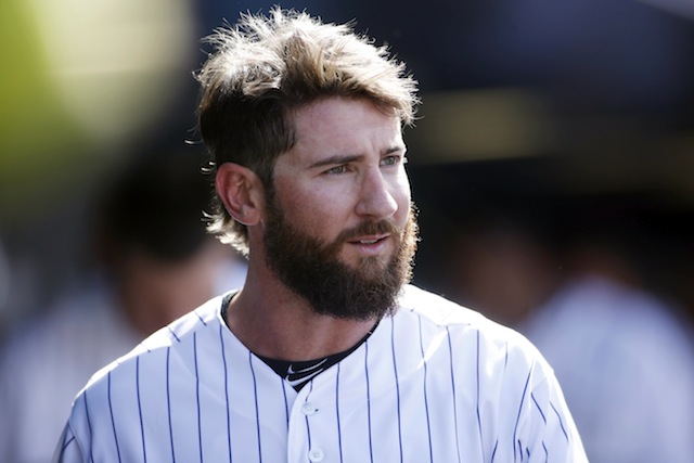 MLB: Complete with bushy beard and mullet, Charlie Blackmon leads