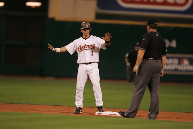 Craig Biggio of the Houston Astros during a baseball game against the  News Photo - Getty Images