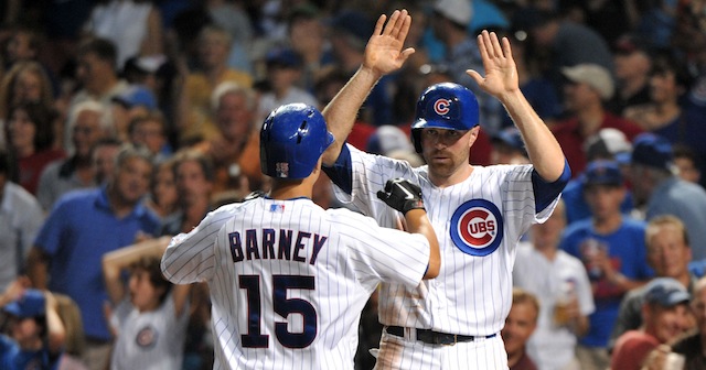 Would Darwin Barney (left) and Nate Schierholtz be good fits in Detroit? (USATSI)